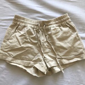 Linen shorts
